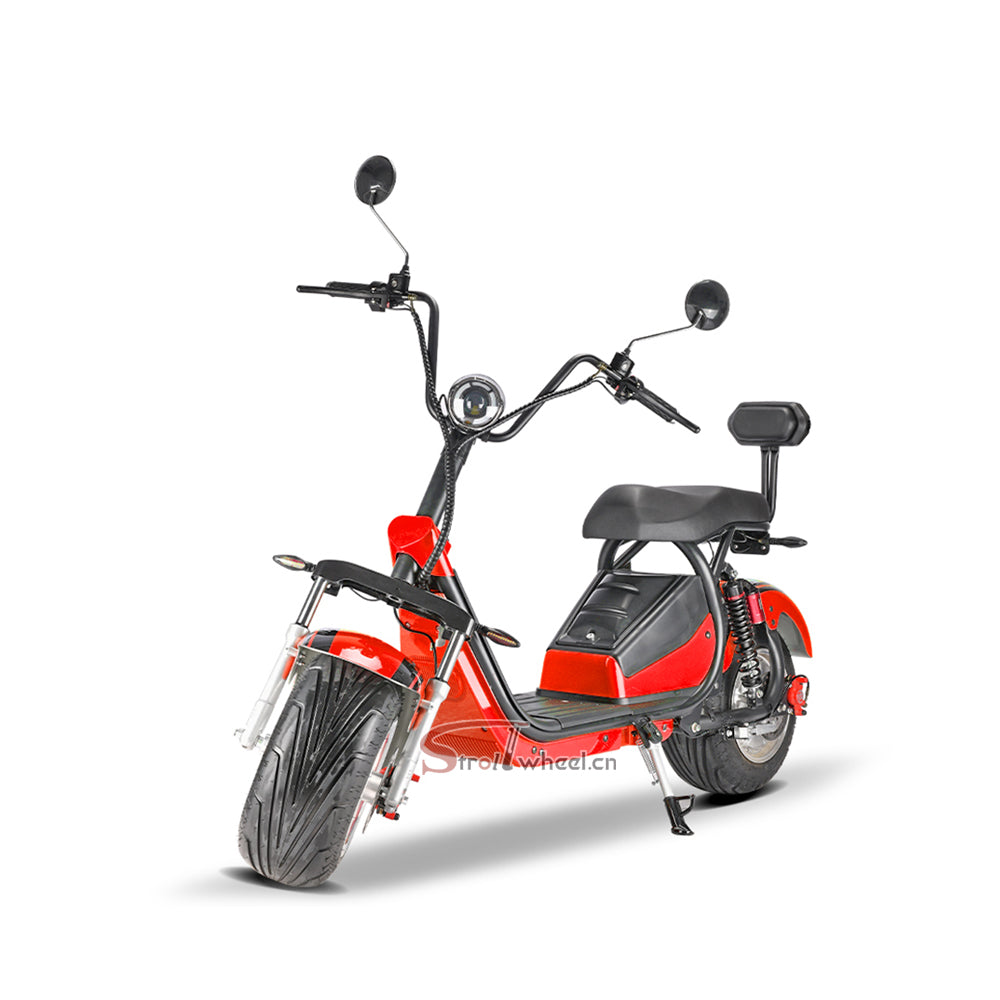 USA Warehouse Stock CP-5 Citycoco Scooter 2 Wheel Citycoco Electric Motorcycle 60V 20AH Battery Chopper Scooter