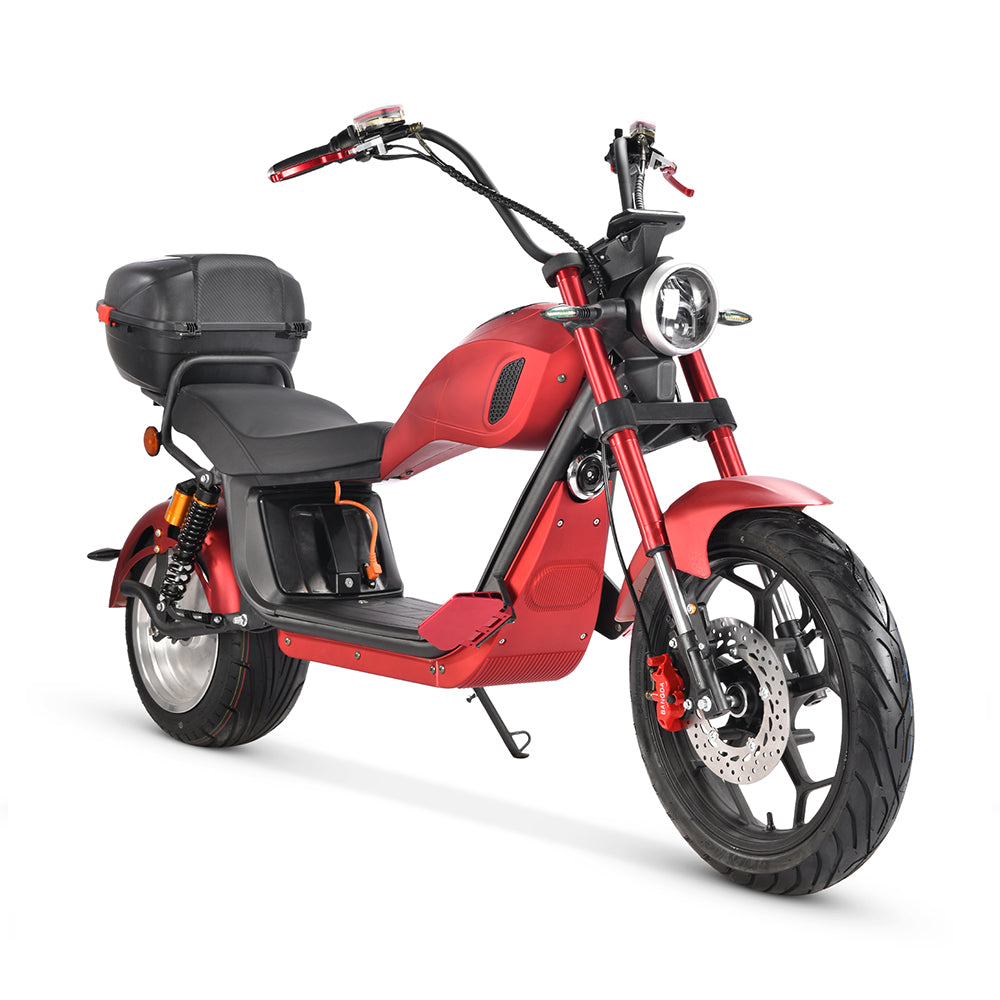 EU Stock CP-6 2000W 60V 20Ah+20Ah Battery Citycoco Motorcycle Electric Scooter