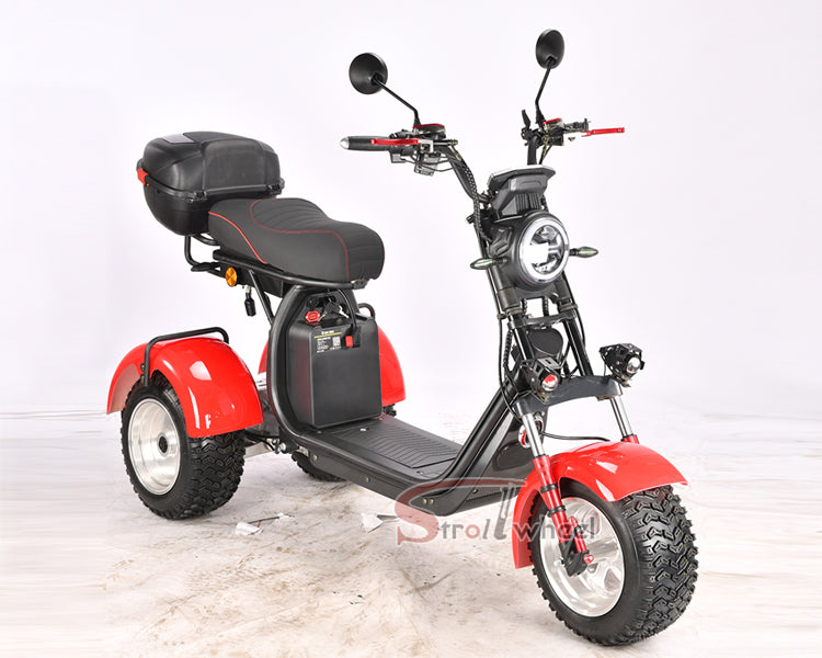 Germany Warehouse Stock CP-7 4000W 60V 55AH Battery With Rear Box Citycoco Tricycle