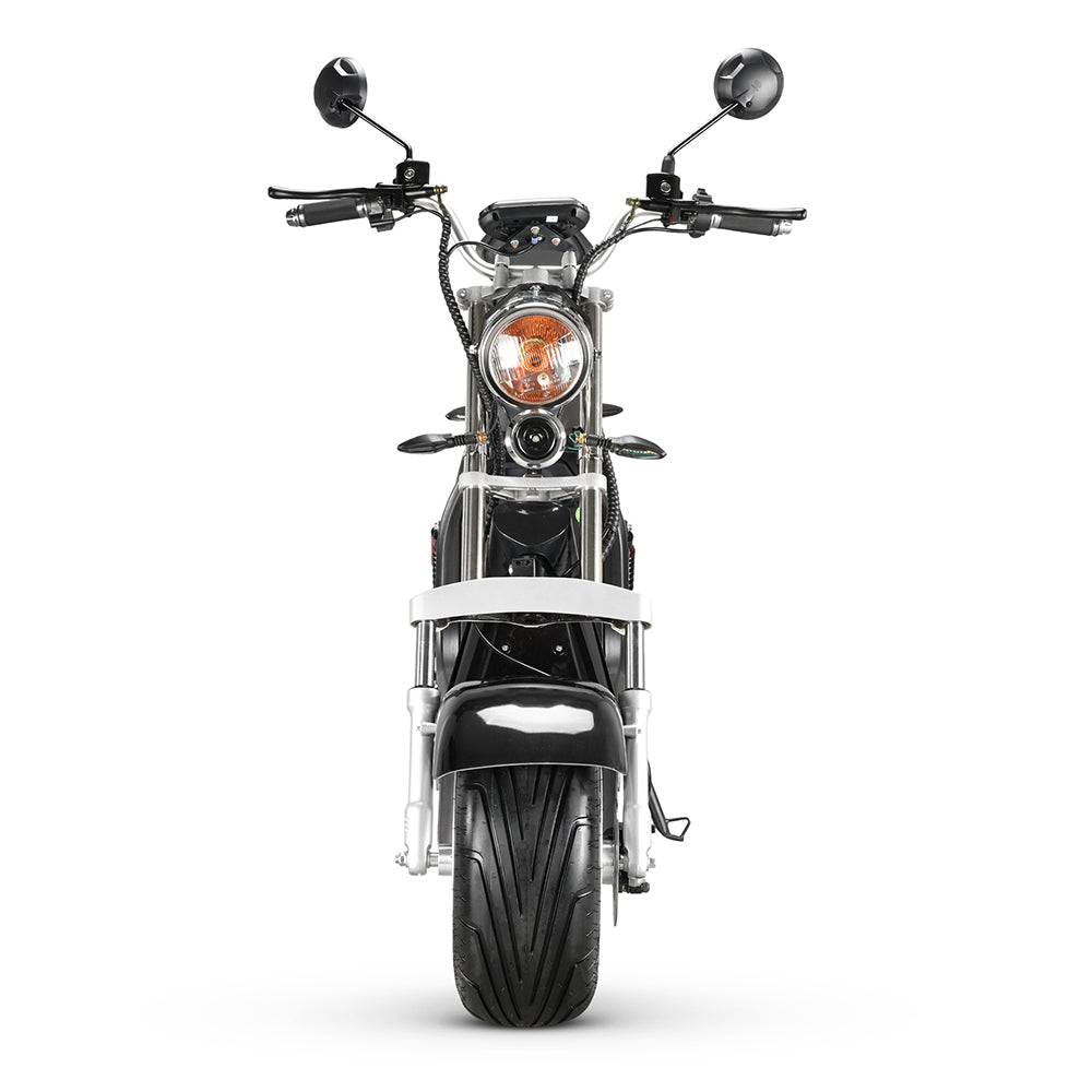 EU Stock CP-1.6 Citycoco 1500W 60V TWO 20Ah Removable Battery Chopper Electric Scooter Motorcyle