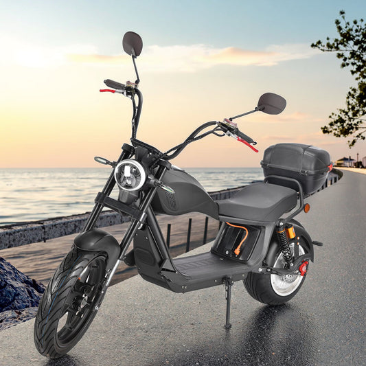 STROLLWHEEL CP-6 Two Wheel Electric Motorcycle 2000W 60V 40Ah Lithium Battery for Adults