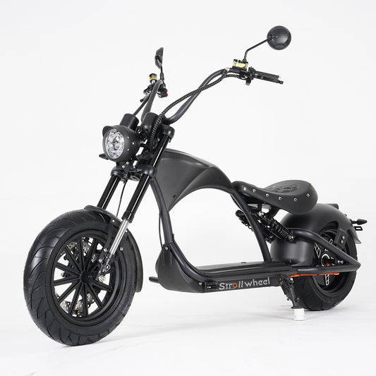 EU Warehouse M1P 2000W 60V 30AH Battery Max Speed 45KM COC 2 Wheel Citycoco Chopper