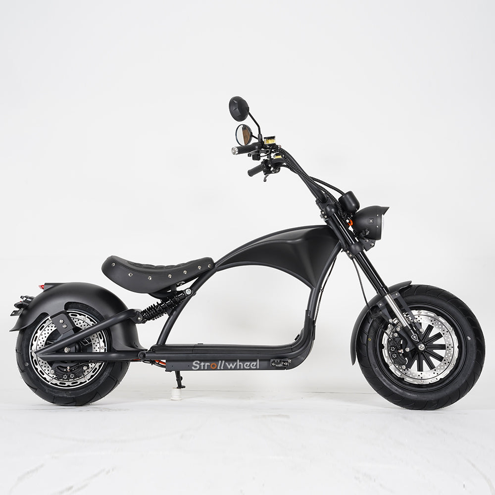 EU Warehouse M1P 2000W 60V 30AH Battery Max Speed 45KM COC 2 Wheel Citycoco Chopper