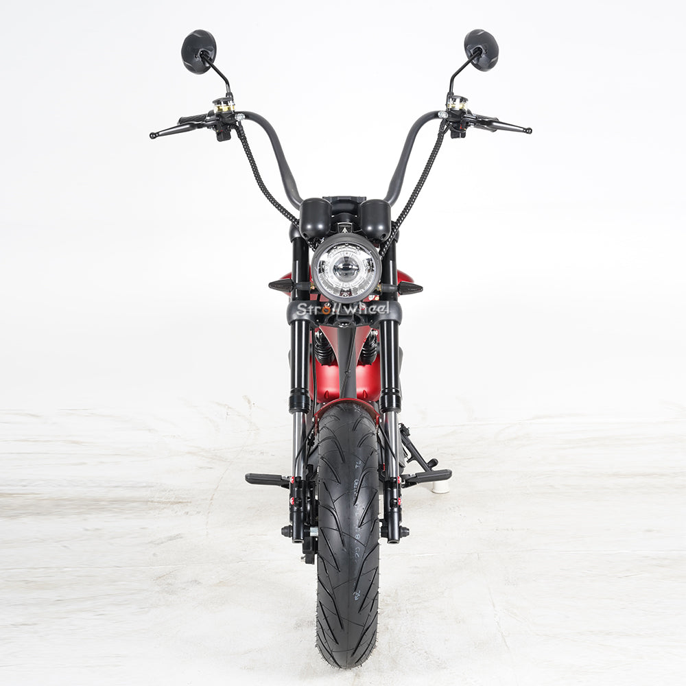 EU Warehouse M1P 2000W 60V 30AH Battery Max Speed 45KM COC 2 Wheel Citycoco Chopper