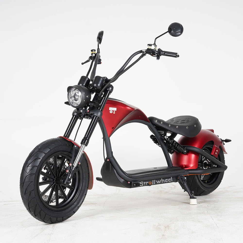 EU Warehouse M1P 2000W 60V 30AH Battery Max Speed 45KM COC 2 Wheel Citycoco Chopper