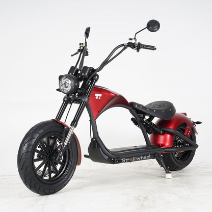EU Warehouse M1P 2000W 60V 30AH Battery Max Speed 45KM COC 2 Wheel Citycoco Chopper