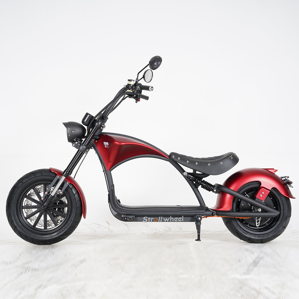 EU Warehouse M1P 2000W 60V 30AH Battery Max Speed 45KM COC 2 Wheel Citycoco Chopper
