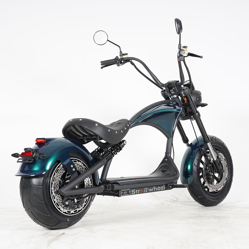 EU Warehouse M1P 2000W 60V 30AH Battery Max Speed 45KM COC 2 Wheel Citycoco Chopper