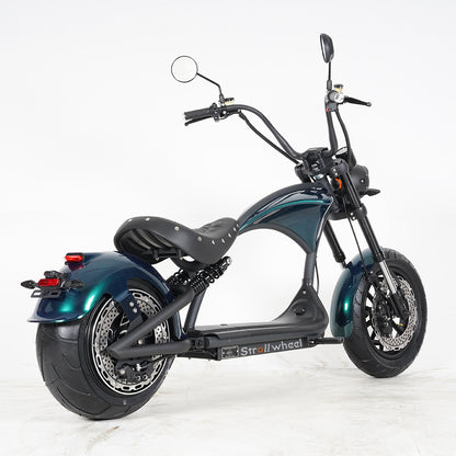 EU Warehouse M1P 2000W 60V 30AH Battery Max Speed 45KM COC 2 Wheel Citycoco Chopper