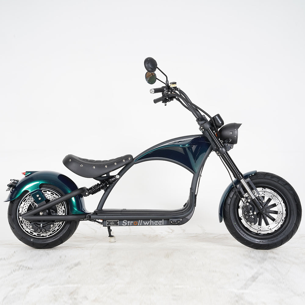 EU Warehouse M1P 2000W 60V 30AH Battery Max Speed 45KM COC 2 Wheel Citycoco Chopper
