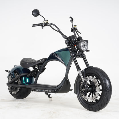 EU Warehouse M1P 2000W 60V 30AH Battery Max Speed 45KM COC 2 Wheel Citycoco Chopper