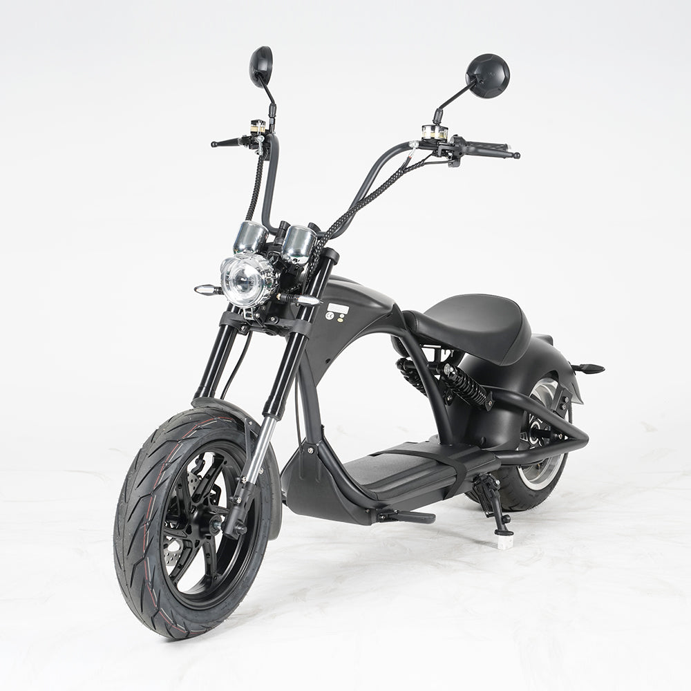 EU Stock MANGOSTEEN Chopper M1P Citycoco Electric Chopper Motorcycle 2000W High Speed Electric Motorcycle 60v 30AH Battery