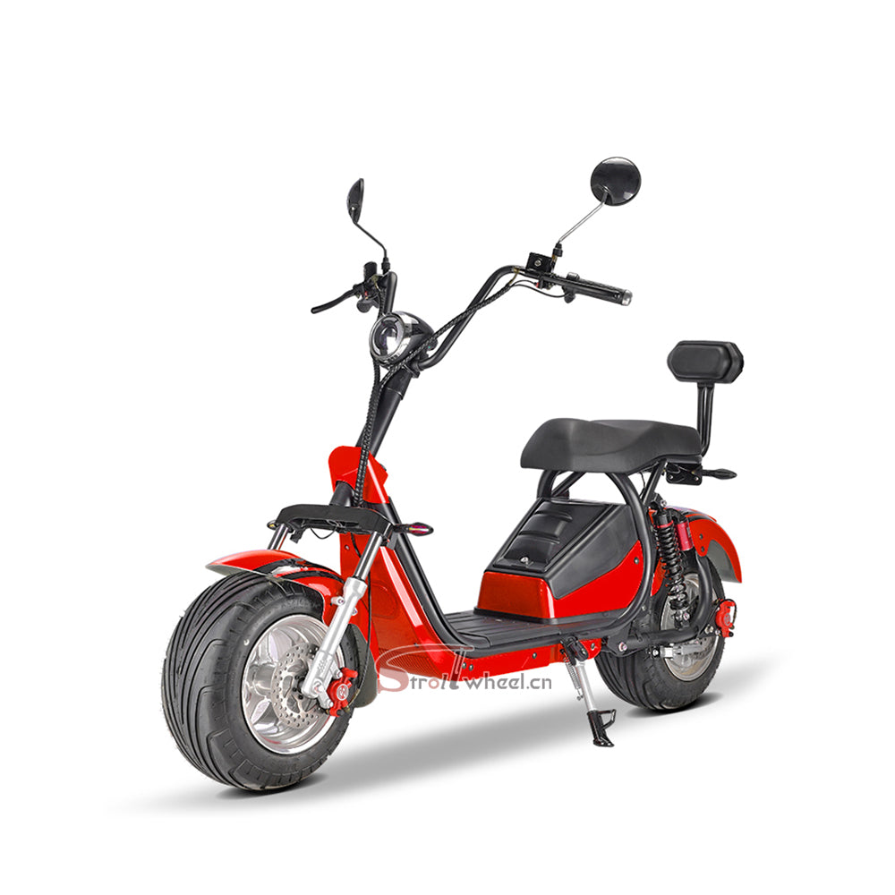 USA Warehouse Stock CP-5 Citycoco Scooter 2 Wheel Citycoco Electric Motorcycle 60V 20AH Battery Chopper Scooter