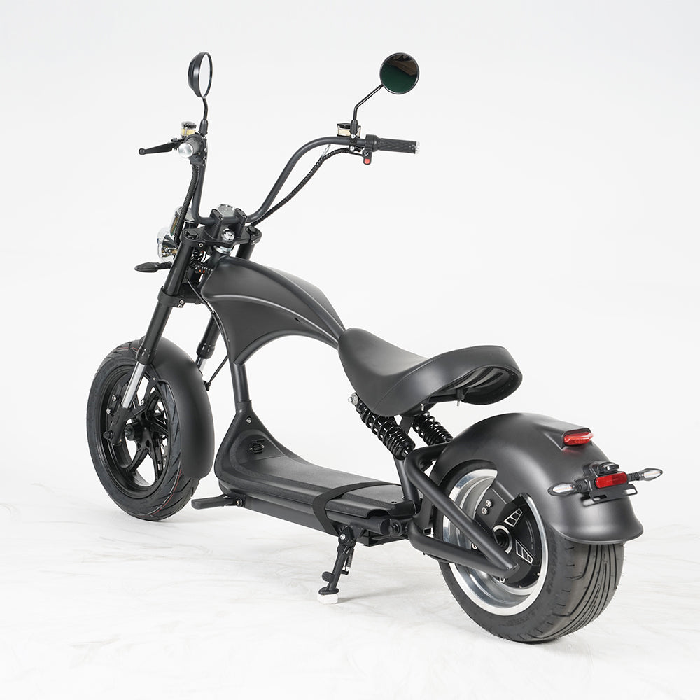 EU Stock MANGOSTEEN Chopper M1P Citycoco Electric Chopper Motorcycle 2000W High Speed Electric Motorcycle 60v 30AH Battery