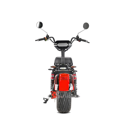 USA Warehouse Stock CP-5 Citycoco Scooter 2 Wheel Citycoco Electric Motorcycle 60V 20AH Battery Chopper Scooter