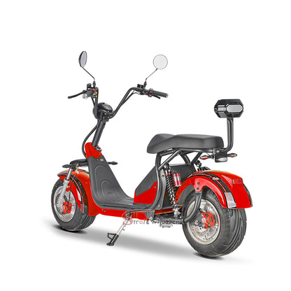 USA Warehouse Stock CP-5 Citycoco Scooter 2 Wheel Citycoco Electric Motorcycle 60V 20AH Battery Chopper Scooter