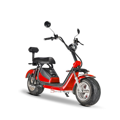 USA Warehouse Stock CP-5 Citycoco Scooter 2 Wheel Citycoco Electric Motorcycle 60V 20AH Battery Chopper Scooter