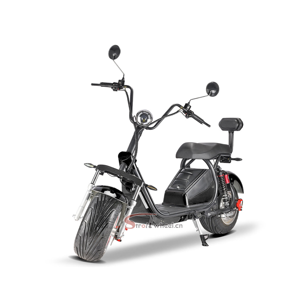 USA Warehouse Stock CP-5 Citycoco Scooter 2 Wheel Citycoco Electric Motorcycle 60V 20AH Battery Chopper Scooter
