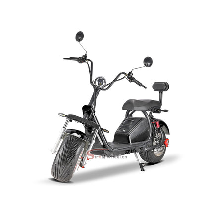 USA Warehouse Stock CP-5 Citycoco Scooter 2 Wheel Citycoco Electric Motorcycle 60V 20AH Battery Chopper Scooter