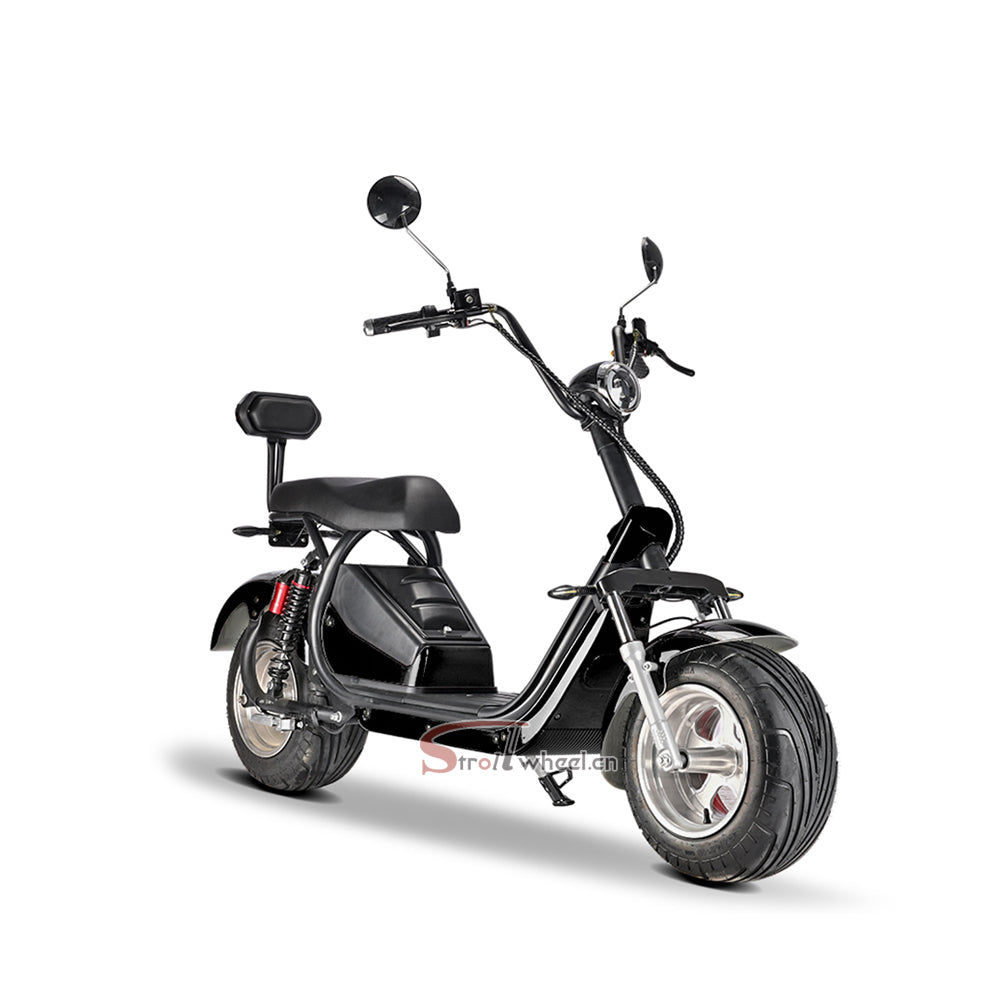 USA Warehouse Stock CP-5 Citycoco Scooter 2 Wheel Citycoco Electric Motorcycle 60V 20AH Battery Chopper Scooter