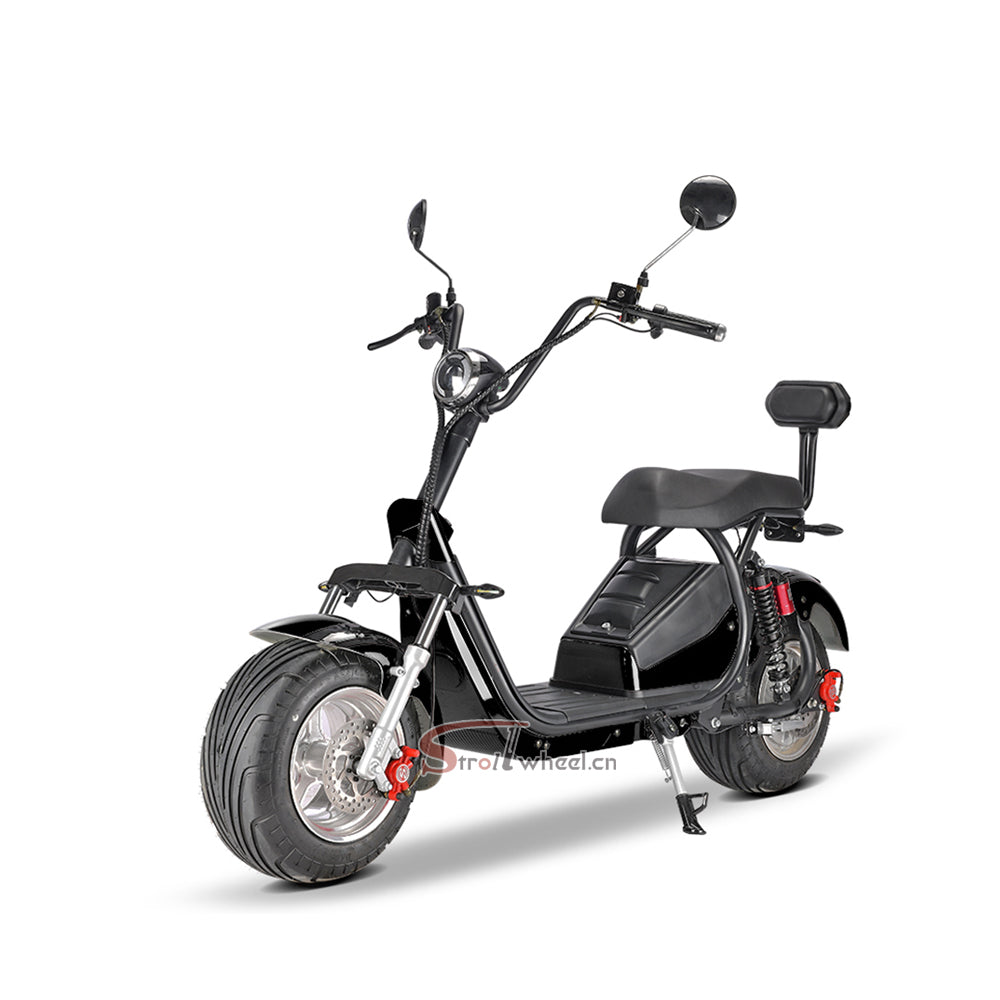 USA Warehouse Stock CP-5 Citycoco Scooter 2 Wheel Citycoco Electric Motorcycle 60V 20AH Battery Chopper Scooter