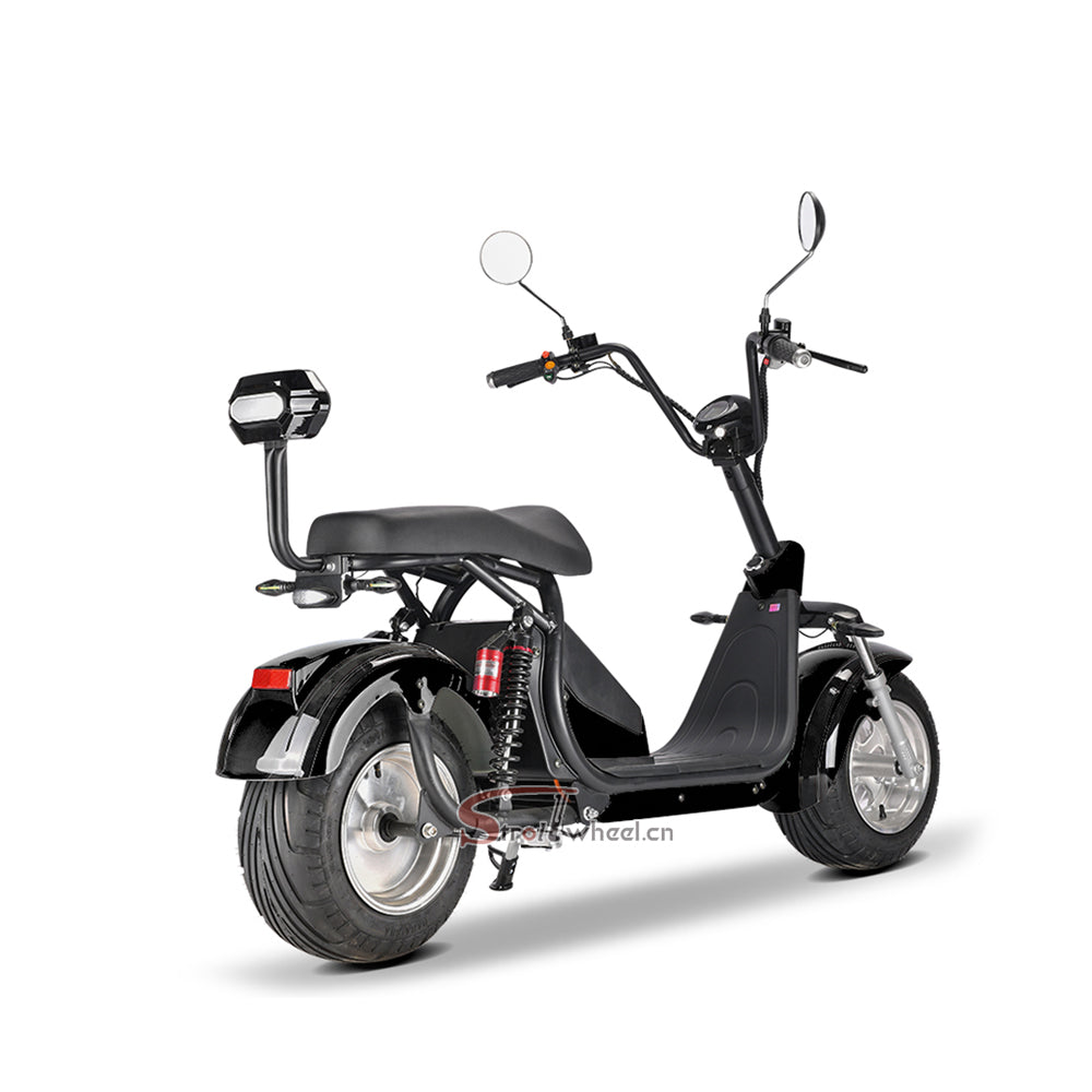 USA Warehouse Stock CP-5 Citycoco Scooter 2 Wheel Citycoco Electric Motorcycle 60V 20AH Battery Chopper Scooter