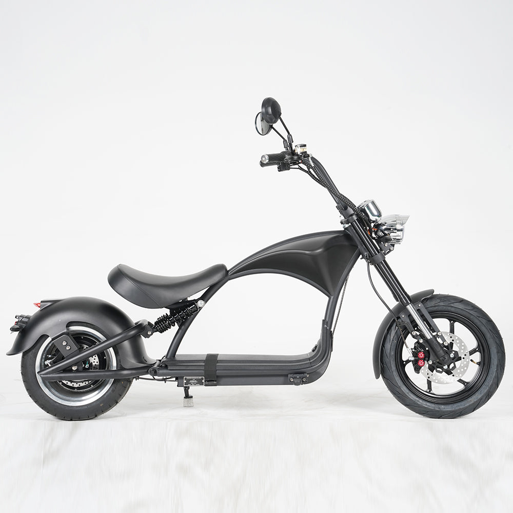 EU Stock MANGOSTEEN Chopper M1P Citycoco Electric Chopper Motorcycle 2000W High Speed Electric Motorcycle 60v 30AH Battery