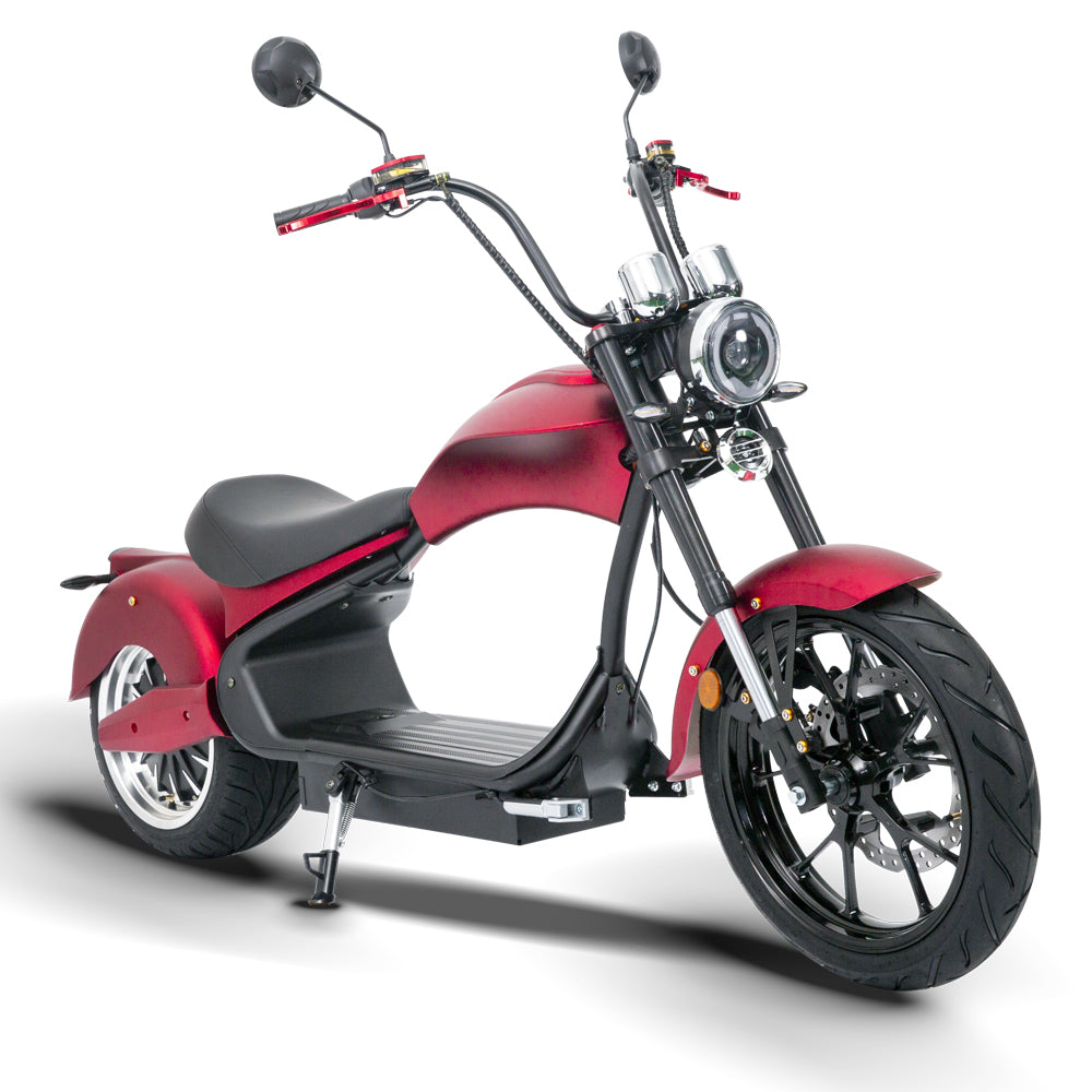 EU Lager 2 Rad Motorrad MH3 3000W 60V 30Ah Batterie Citycoco Chopper