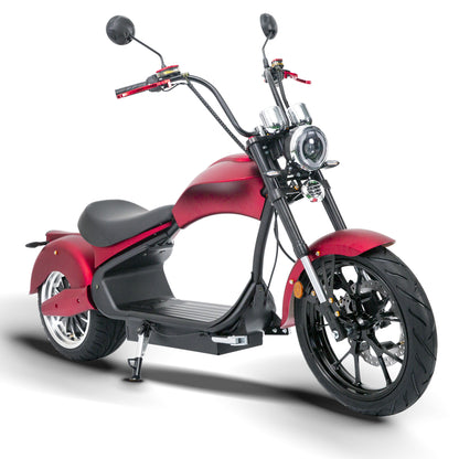 EU Lager 2 Rad Motorrad MH3 3000W 60V 30Ah Batterie Citycoco Chopper