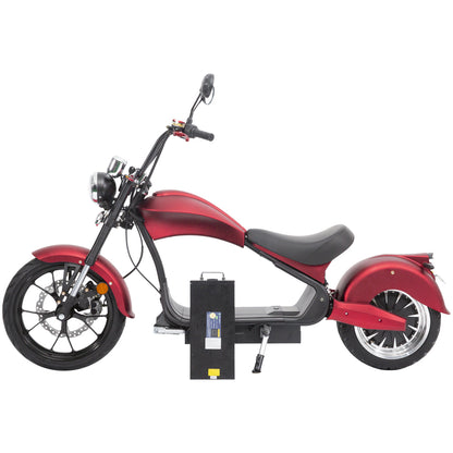 EU Lager 2 Rad Motorrad MH3 3000W 60V 30Ah Batterie Citycoco Chopper
