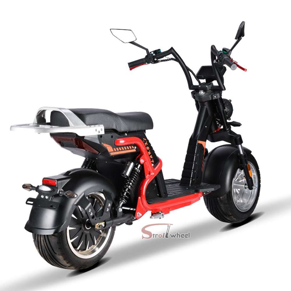 USA Warehouse Stock CP-9 Citycoco 4000W 60V 50Ah lithium battery Electric Motorcycle With 12Inch Tire Adult Motorccyle Chopper