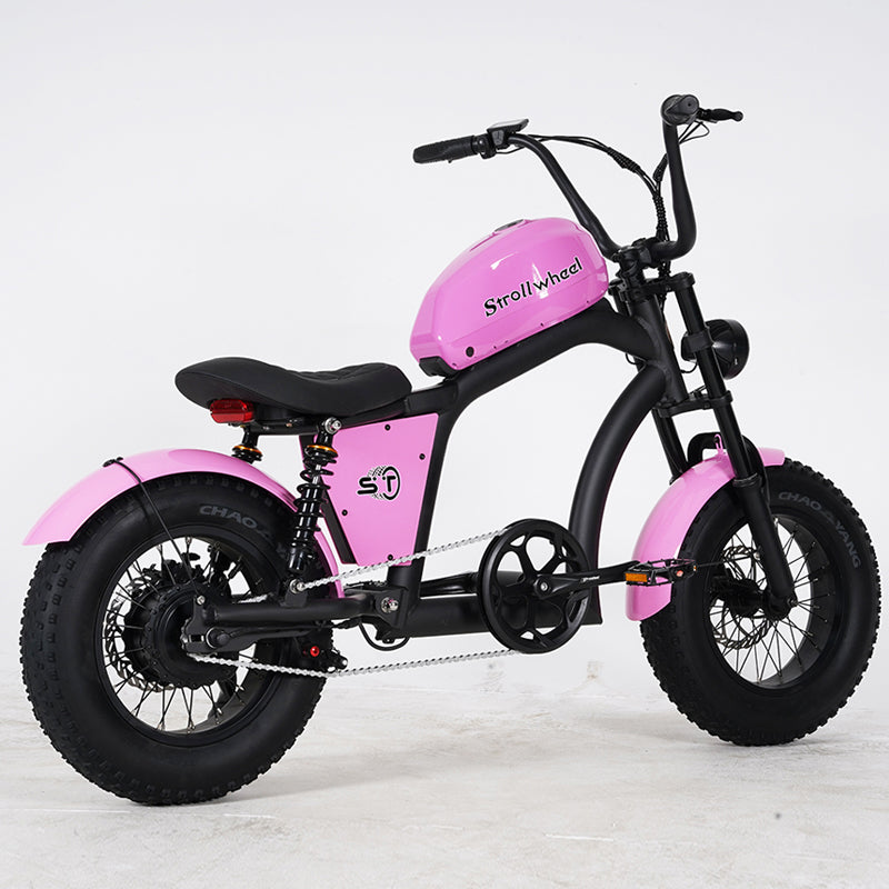 EU-Lager Citycoco Mini FT02 500W 48V 15AH Batterie 40km/h Max Geschwindigkeit 2 Rad Elektrische Motorrad