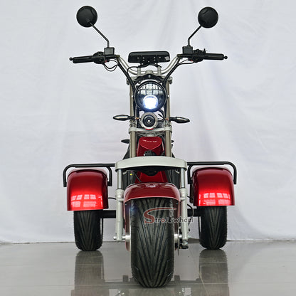 CP-3 2000W 60V 40AH Battery 3 Wheel Tricycle Citycoco Electric Scooter, Ship From EU, EEC/COC, Free Shipping and TAX