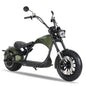 EU Warehouse MANGOSTEEN M1P 2000W 60V 30AH Battery with 45KM COC 2 Wheel Citycoco Chopper
