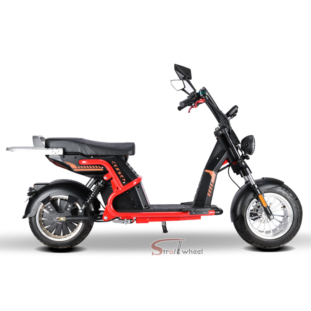 USA Warehouse Stock CP-9 Citycoco 4000W 60V 50Ah lithium battery Electric Motorcycle With 12Inch Tire Adult Motorccyle Chopper