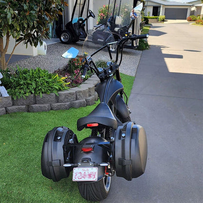 M1P 2000W 60V 30Ah Battery Citycoco Chopper Electric Motorcycle, Ship From USA Warehouse