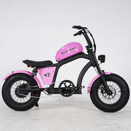 EU-Lager Citycoco Mini FT02 500W 48V 15AH Batterie 40km/h Max Geschwindigkeit 2 Rad Elektrische Motorrad