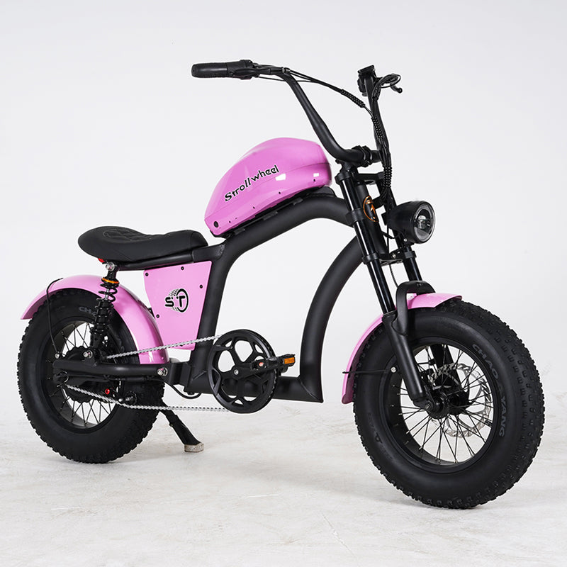 EU-Lager Citycoco Mini FT02 500W 48V 15AH Batterie 40km/h Max Geschwindigkeit 2 Rad Elektrische Motorrad