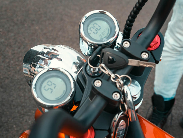 M1 Two Seat 2000W 60V 30Ah Battery Citycoco Chopper Electric Motorcycle, Ship From USA Warehouse