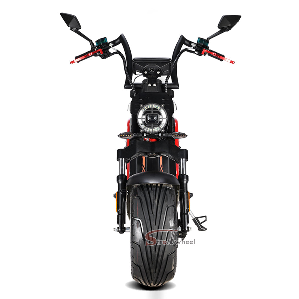 USA Warehouse Stock CP-9 Citycoco 4000W 60V 50Ah lithium battery Electric Motorcycle With 12Inch Tire Adult Motorccyle Chopper