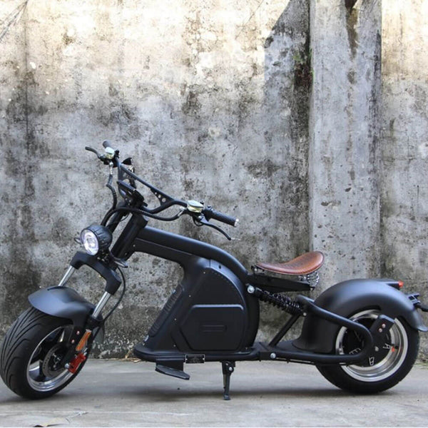 M8 2000W 60V 30AH Battery Fat Tire Citycoco Electric Scooter Motorcycle Ship From USA