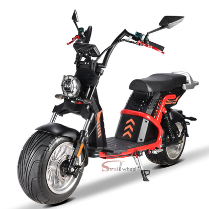 USA Warehouse Stock CP-9 Citycoco 4000W 60V 50Ah lithium battery Electric Motorcycle With 12Inch Tire Adult Motorccyle Chopper