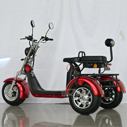 CP-3 2000W 60V 40AH Battery 3 Wheel Tricycle Citycoco Electric Scooter, Ship From EU, EEC/COC, Free Shipping and TAX