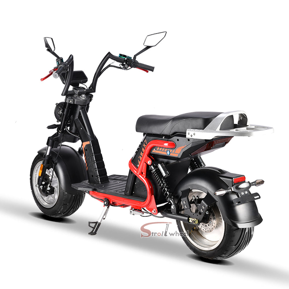 USA Warehouse Stock CP-9 Citycoco 4000W 60V 50Ah lithium battery Electric Motorcycle With 12Inch Tire Adult Motorccyle Chopper