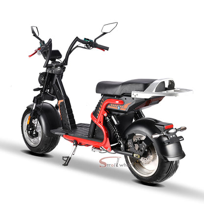 USA Warehouse Stock CP-9 Citycoco 4000W 60V 50Ah lithium battery Electric Motorcycle With 12Inch Tire Adult Motorccyle Chopper