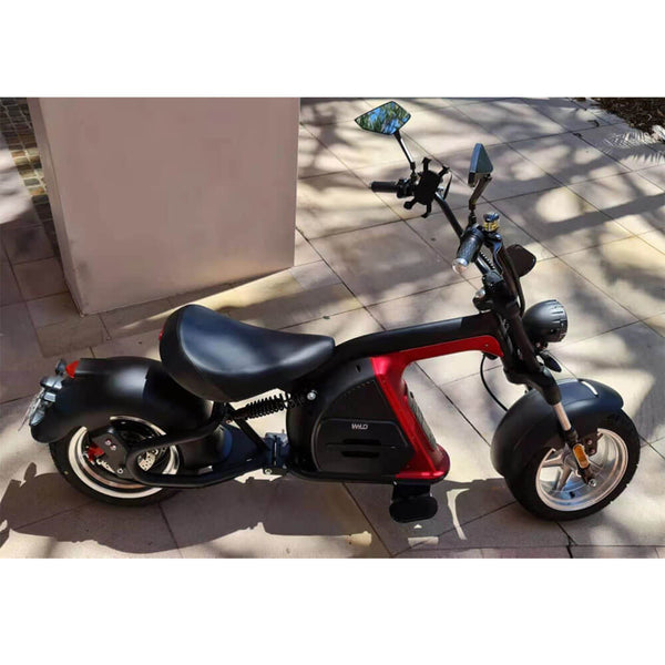 M8 2000W 60V 30AH Battery Fat Tire Citycoco Electric Scooter Motorcycle Ship From USA