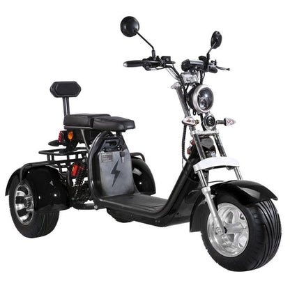 CP-3 2000W 60V 40AH Battery 3 Wheel Tricycle Citycoco Electric Scooter, Ship From EU, EEC/COC, Free Shipping and TAX