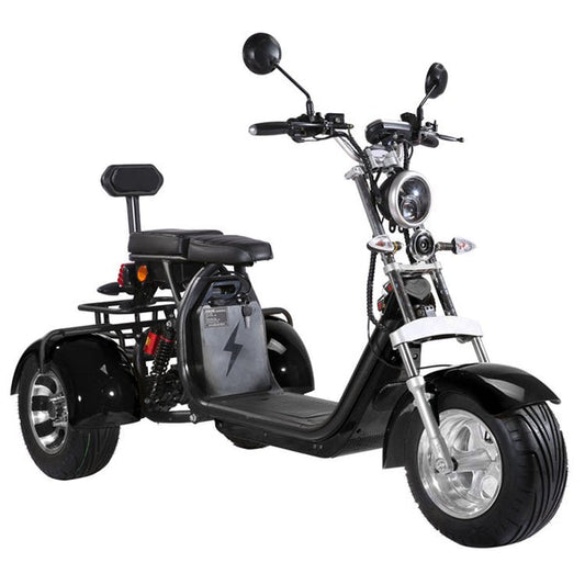 CP-3 2000W 60V 40AH Battery 3 Wheel Tricycle Citycoco Electric Scooter, Ship From EU, EEC/COC, Free Shipping and TAX