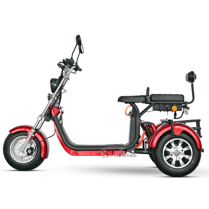 CP-3 2000W 60V 40AH Battery 3 Wheel Tricycle Citycoco Electric Scooter, Ship From EU, EEC/COC, Free Shipping and TAX