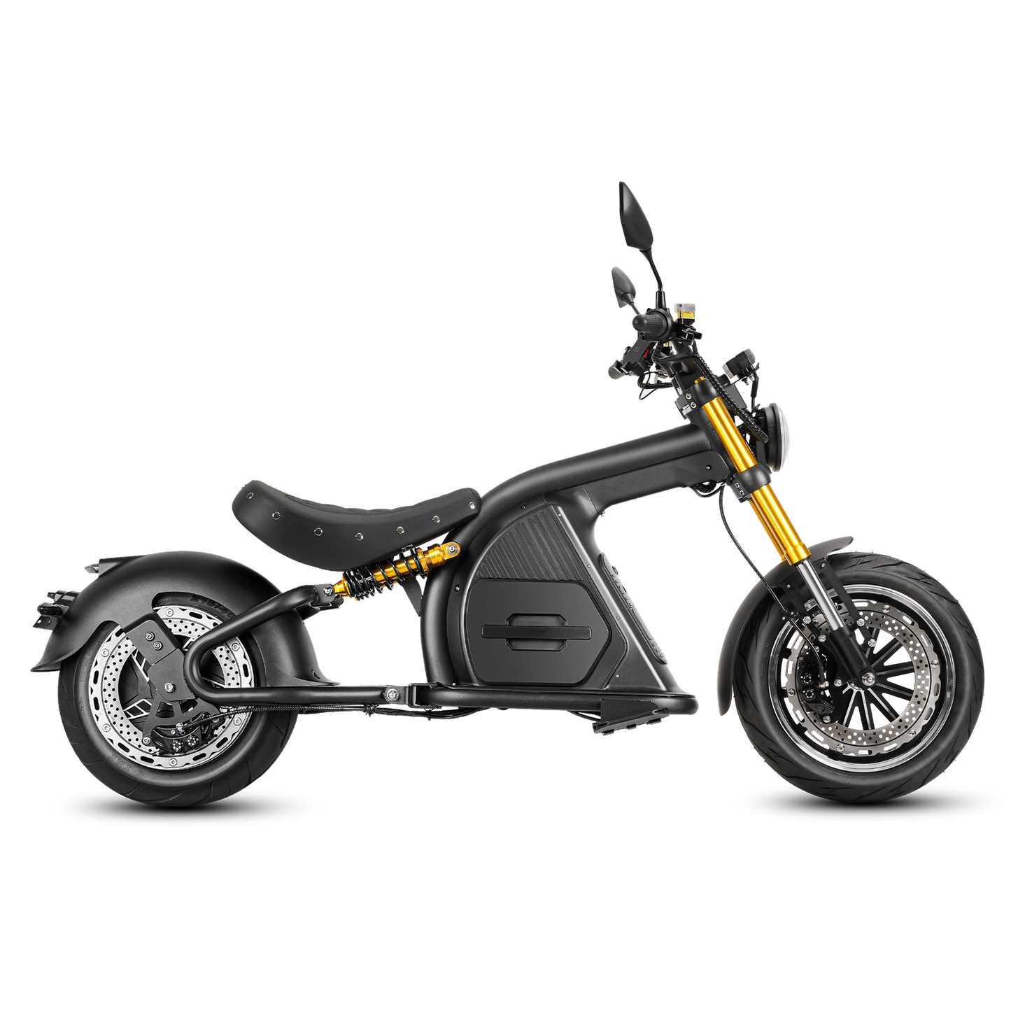 EU Warehouse M8S 4000W 72V 35AH Battery Max Speed 80km/h Chopper Citycoco Electric Motorcycle